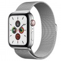 Apple Watch Series 5 GPS+ Cellular - Stainless Steel Case with Silver Milanese Loop (40mm)